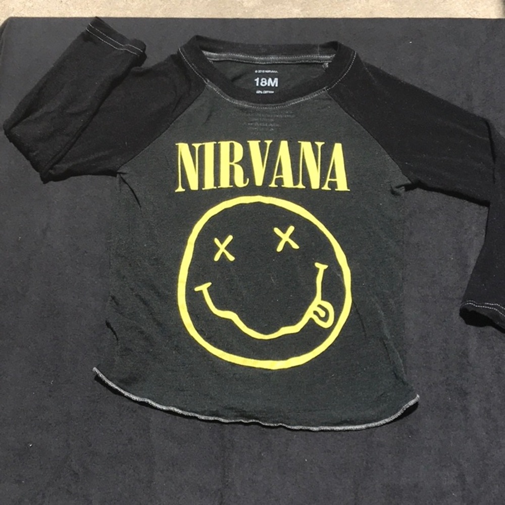 SOLD ** Nirvana long sleeve